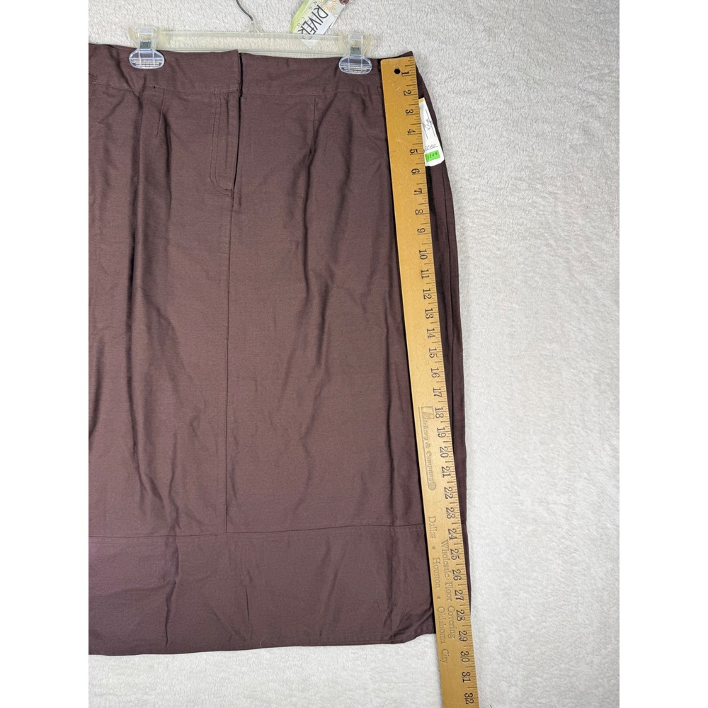 Sun River Skirt Set Women 2X Brown‎ NWT Lace Trim Boho Cottagecore vintage 90's - Picture 5 of 16